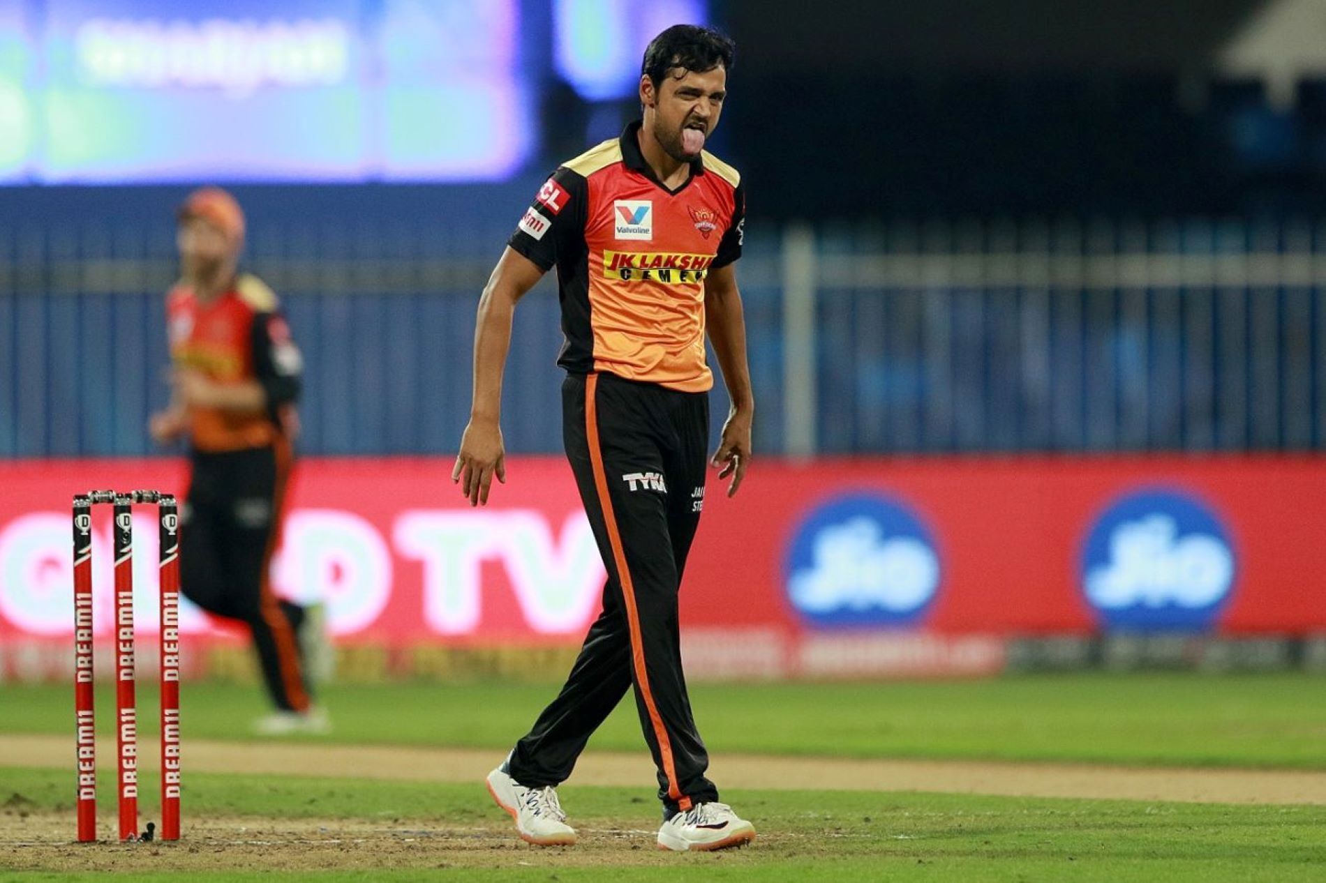 Nadeem's crucial double strike swung the pendulum in SRH's direction.