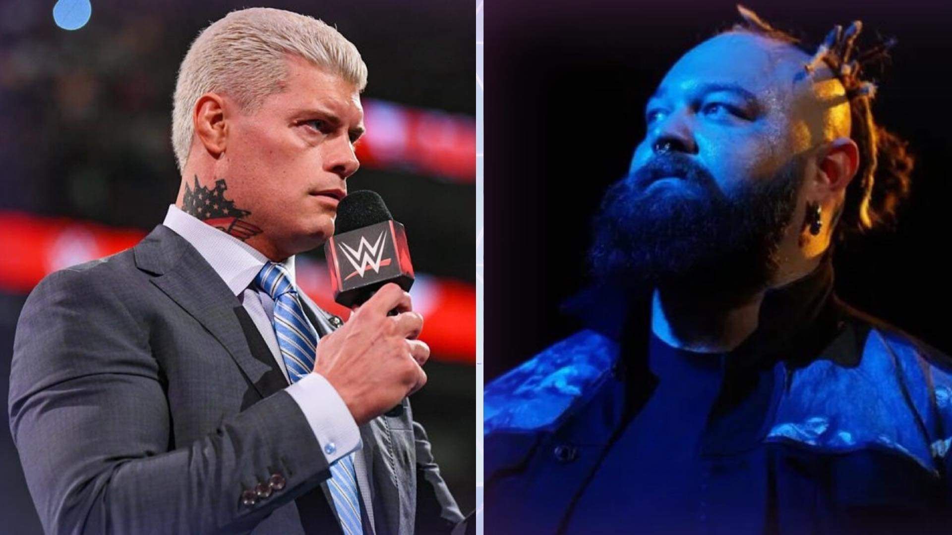 Cody Rhodes (left) and Bray Wyatt (right)