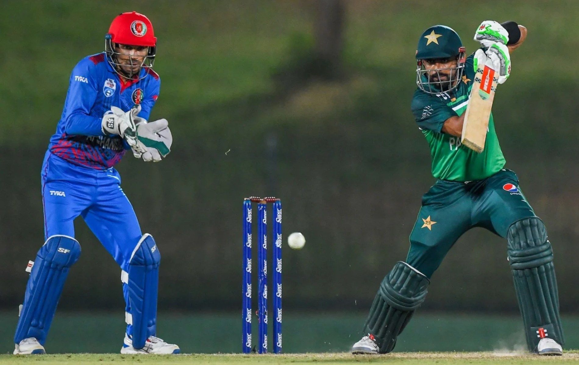 Rahmanullah Gurbaz and Babar Azam