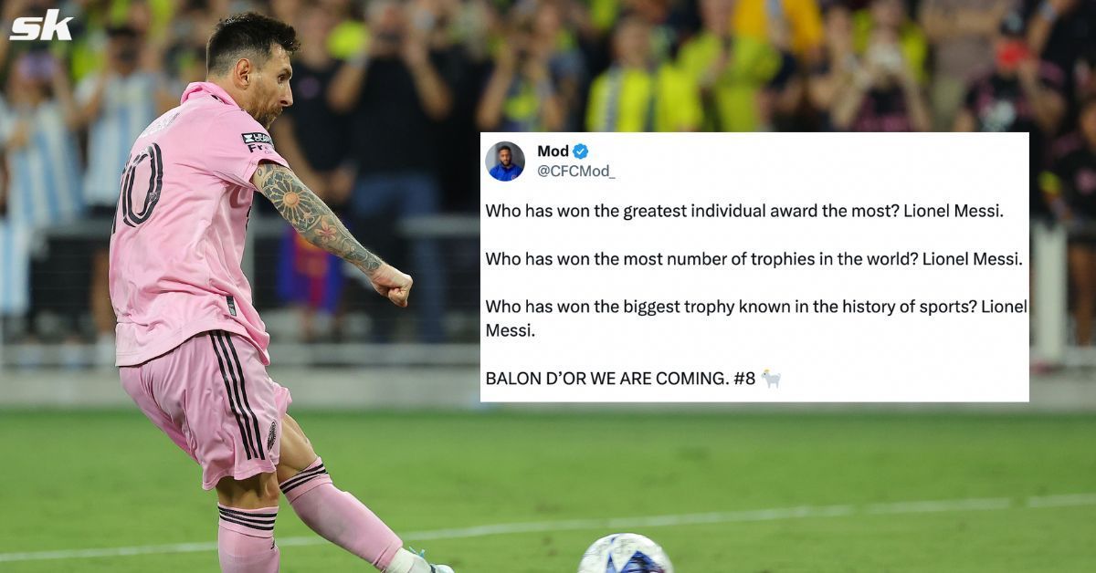 Twitter explodes as Lionel Messi wins first trophy as Inter Miami player after Leagues Cup triumph