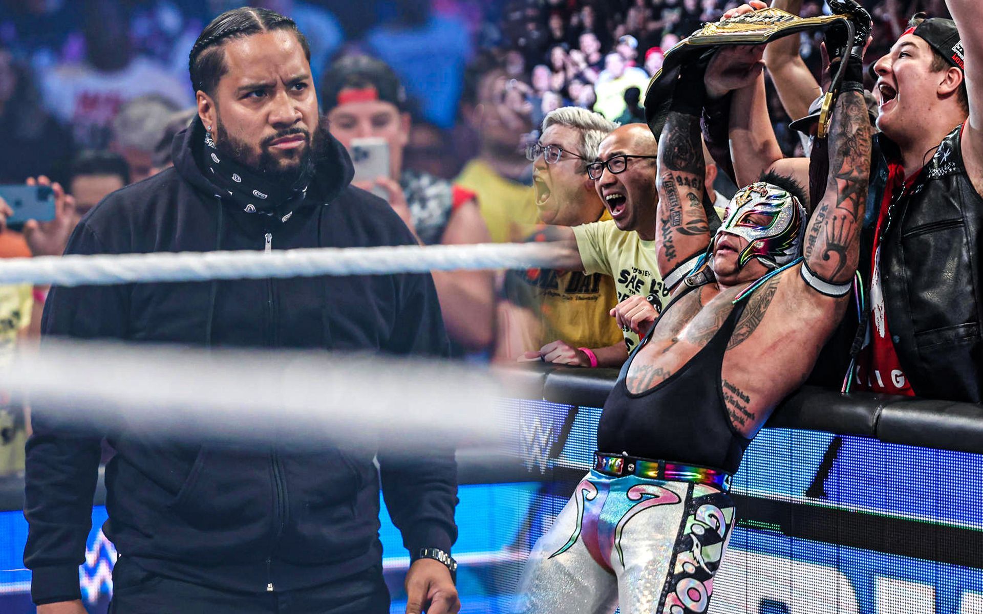 Rey Mysterio recently won the United State Championship on SmackDown