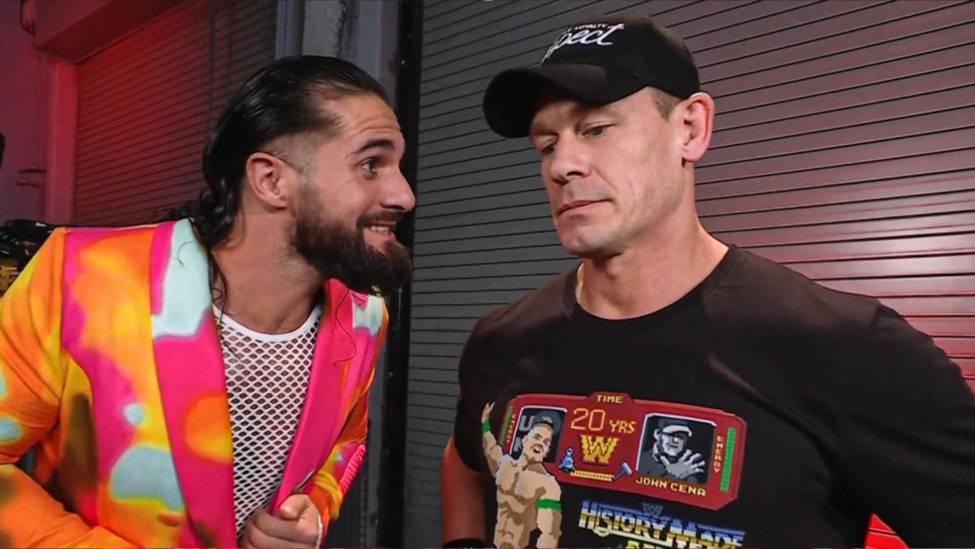 John Cena and Seth Rollins are former rivals.