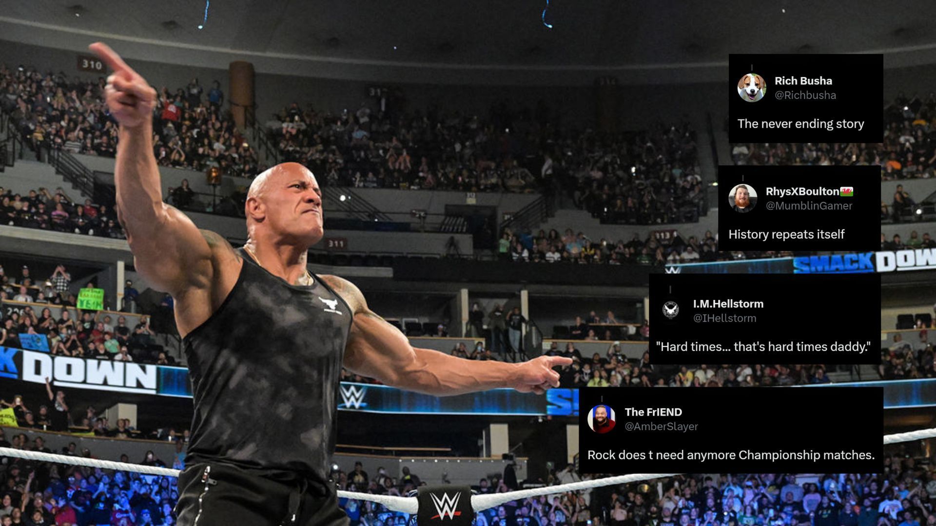 The Rock on Friday Night SmackDown in 2023!