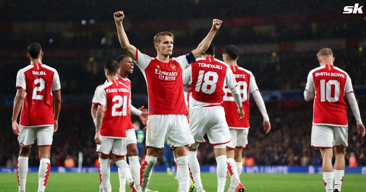 Arsenal beat PSV 4-0 in the UEFA Champions League on Wednesday.