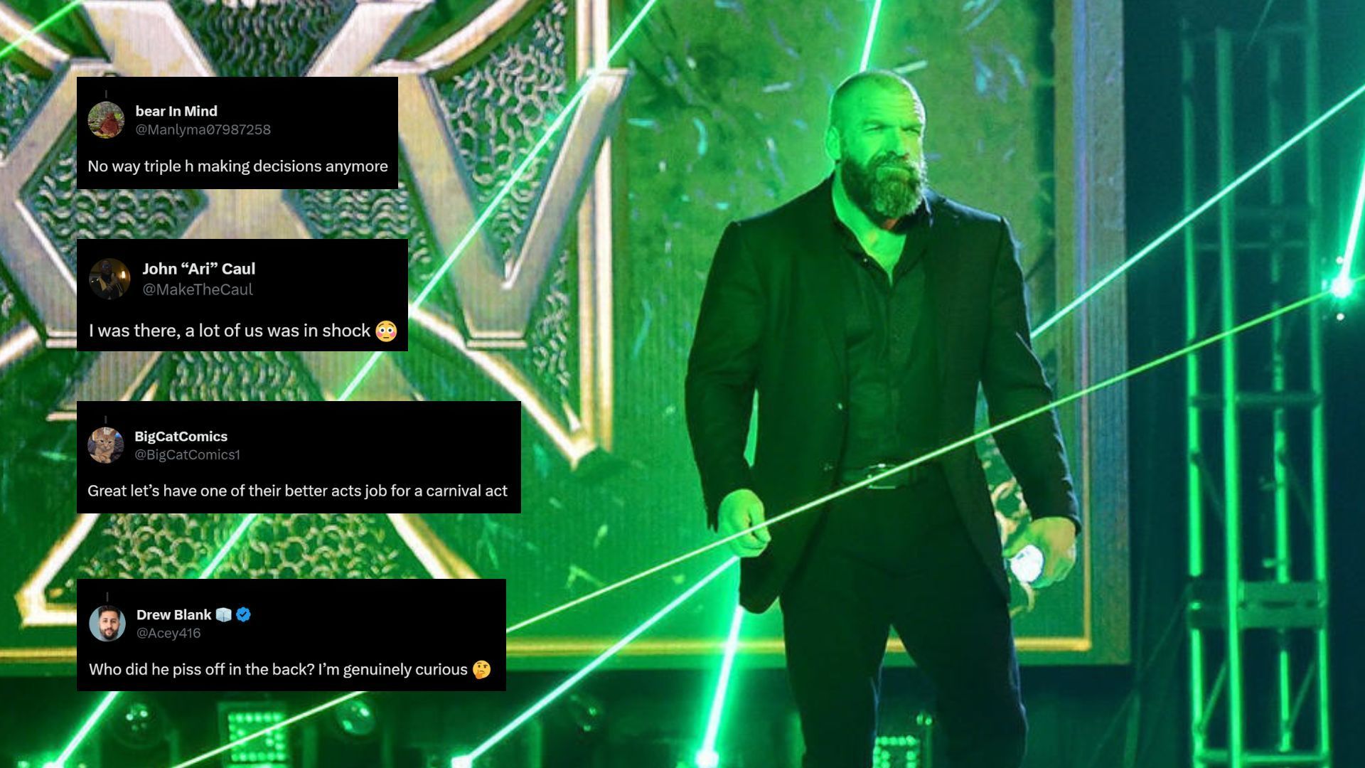 Triple H is the Chief Content Officer of WWE!