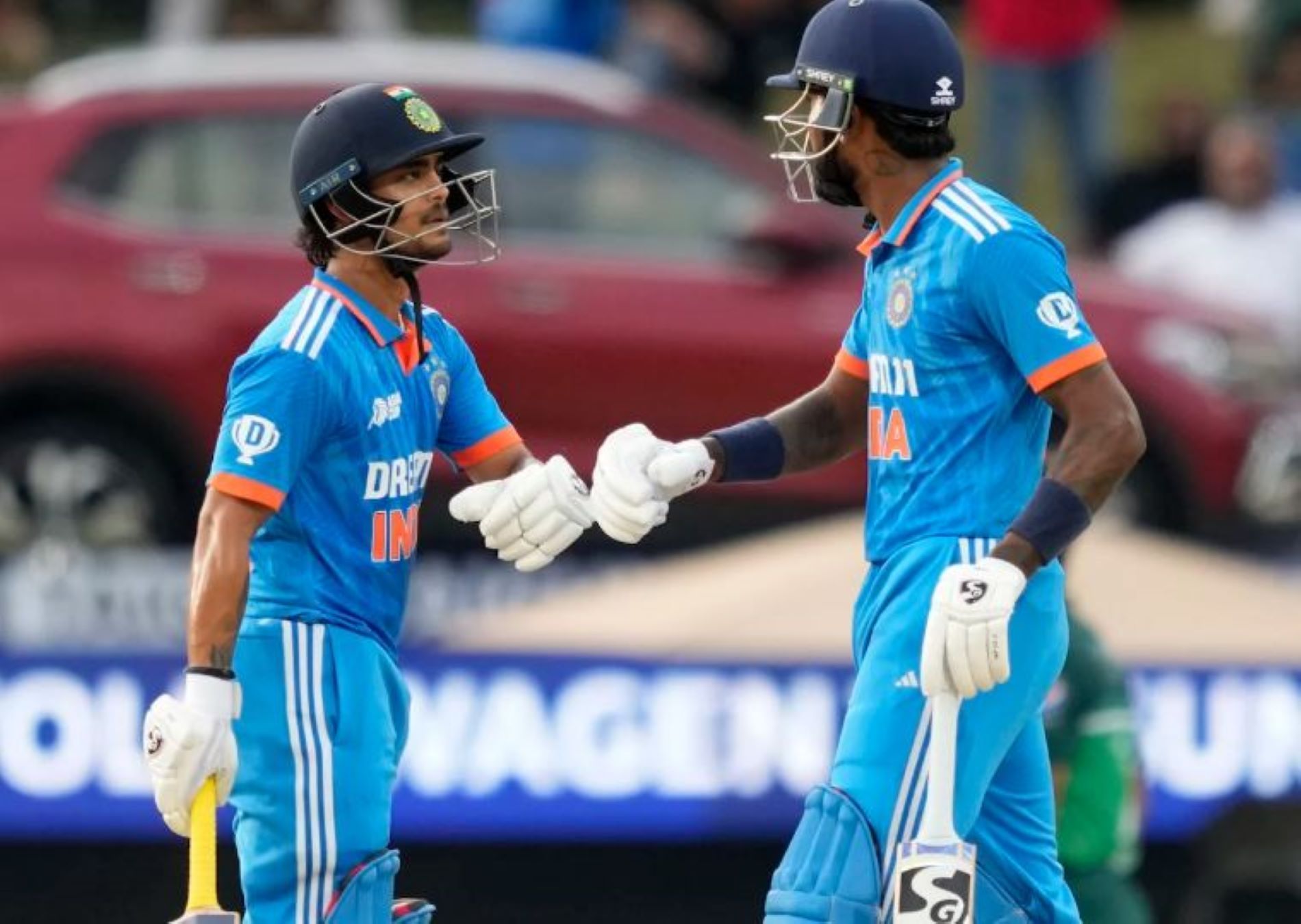 Ishan Kishan and Hardik Pandya resurrected the Indian innings.