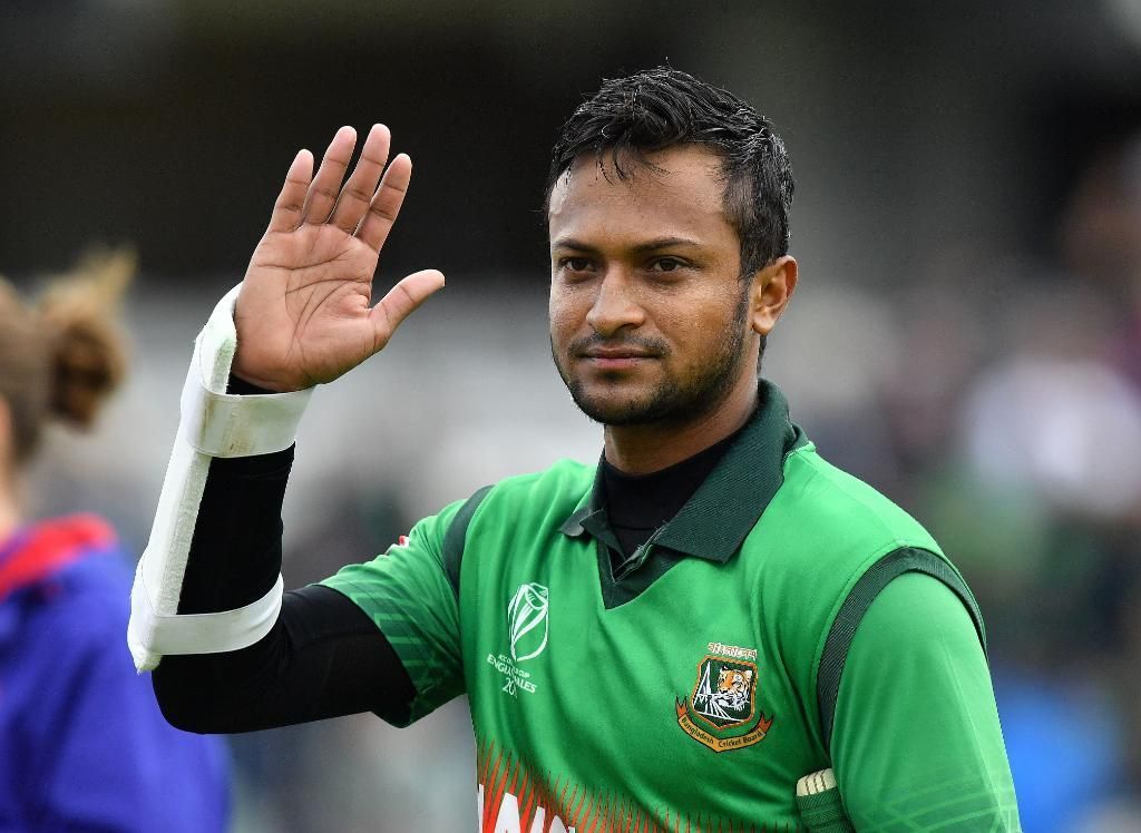 Shakib al Hasan. (Image Credits: Twitter)