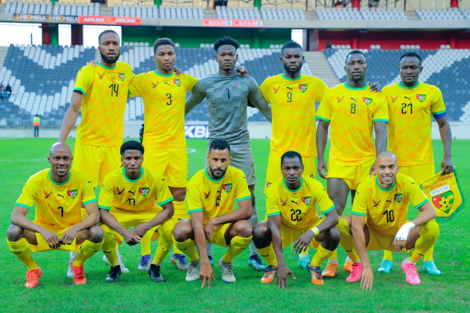 Togo will host Cape Verde on Sunday 