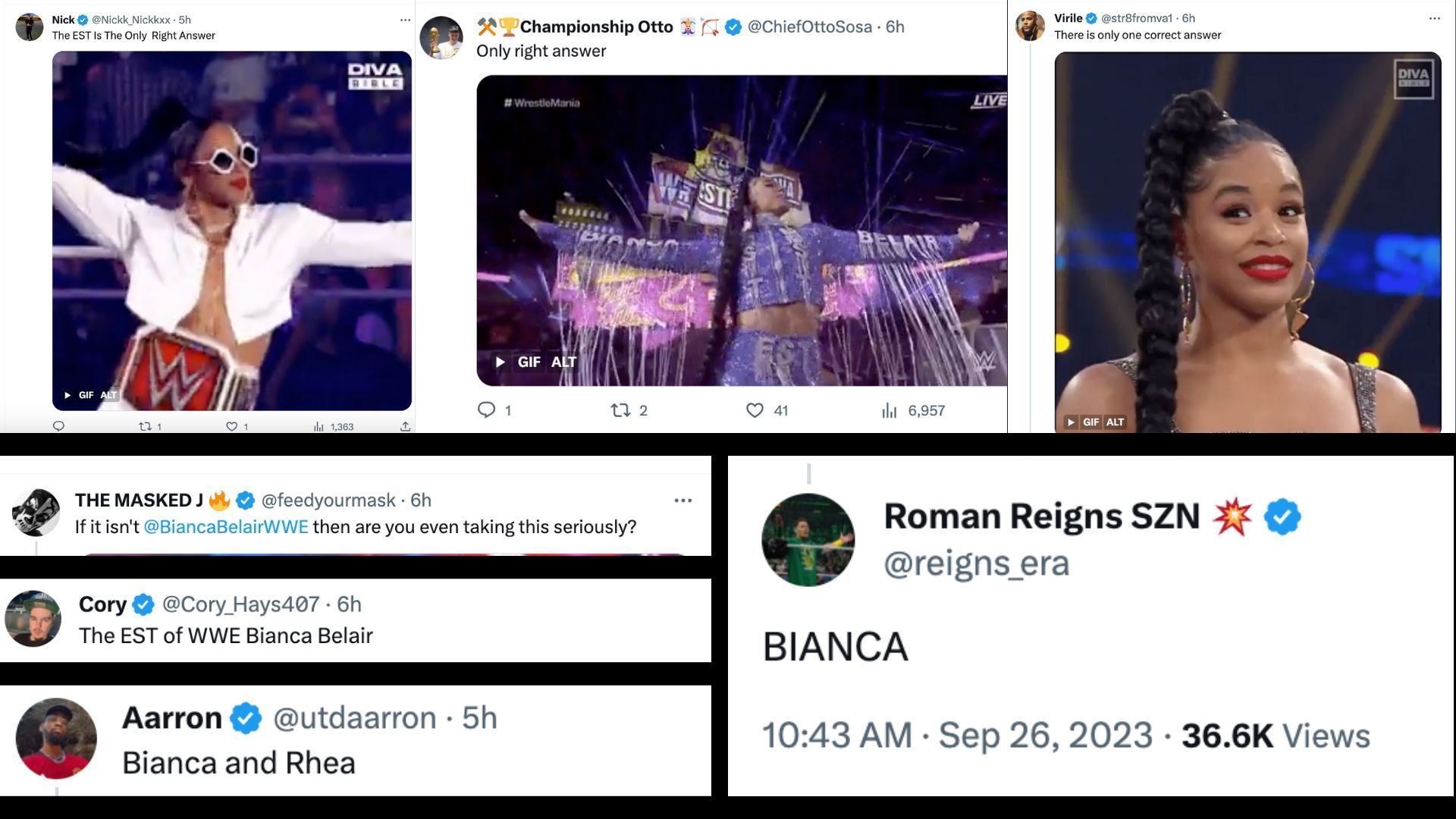 Fans want to see Bianca Belair battle the recently signed star