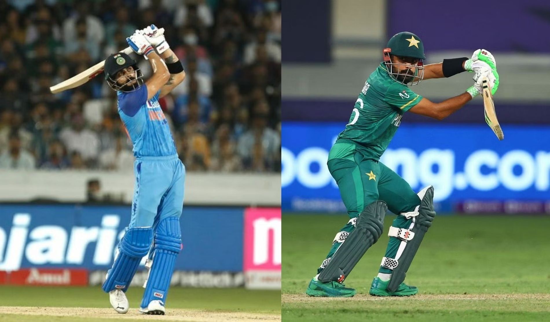 Virat Kohli and Babar Azam are two of the most accomplished batters across formats.