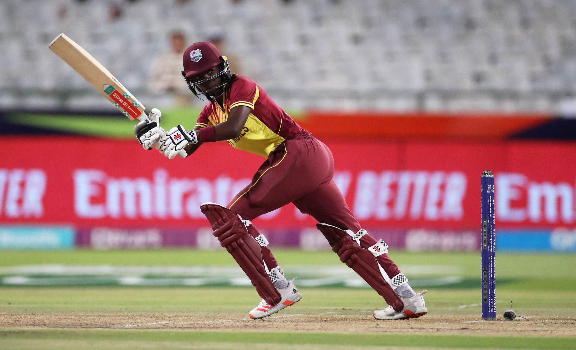 Rashada Williams in action (Image Courtesy: T20 World Cup)