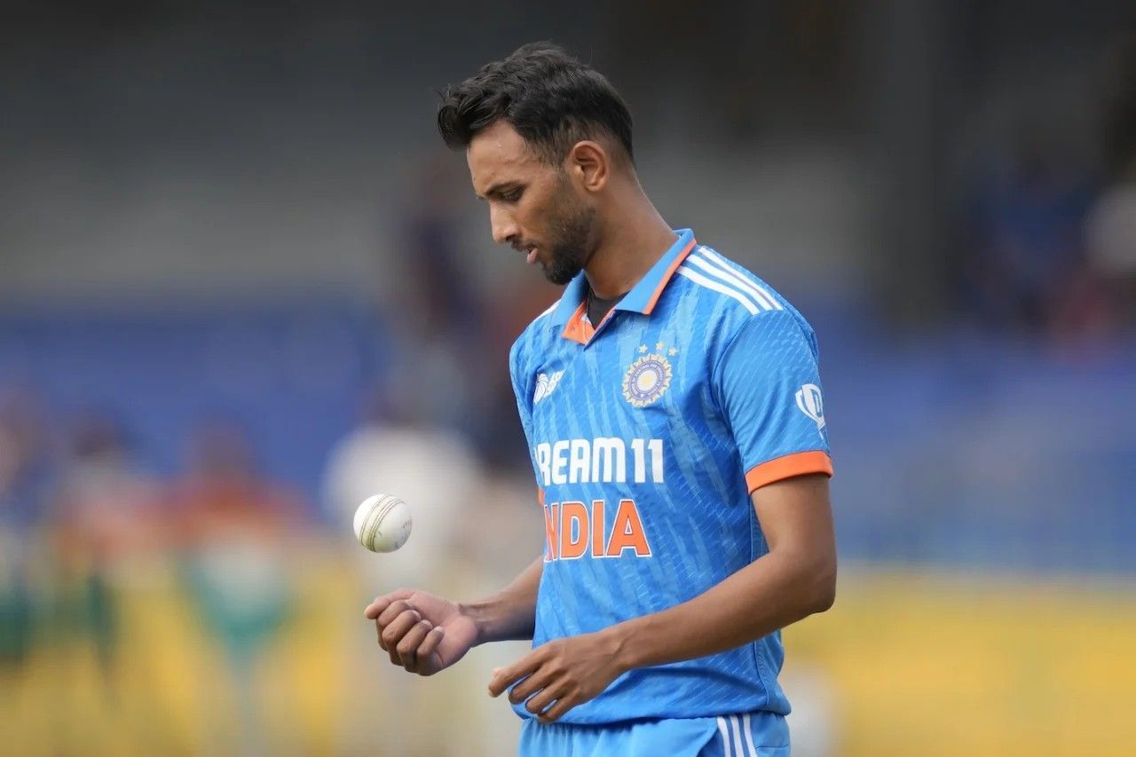 Prasidh Krishna is likely to be the first-choice backup pace bowler option for India at the WC [Getty Images]