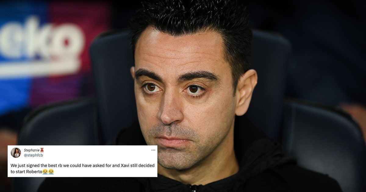 Barcelona fans furious after Xavi picks starting XI against Osasuna