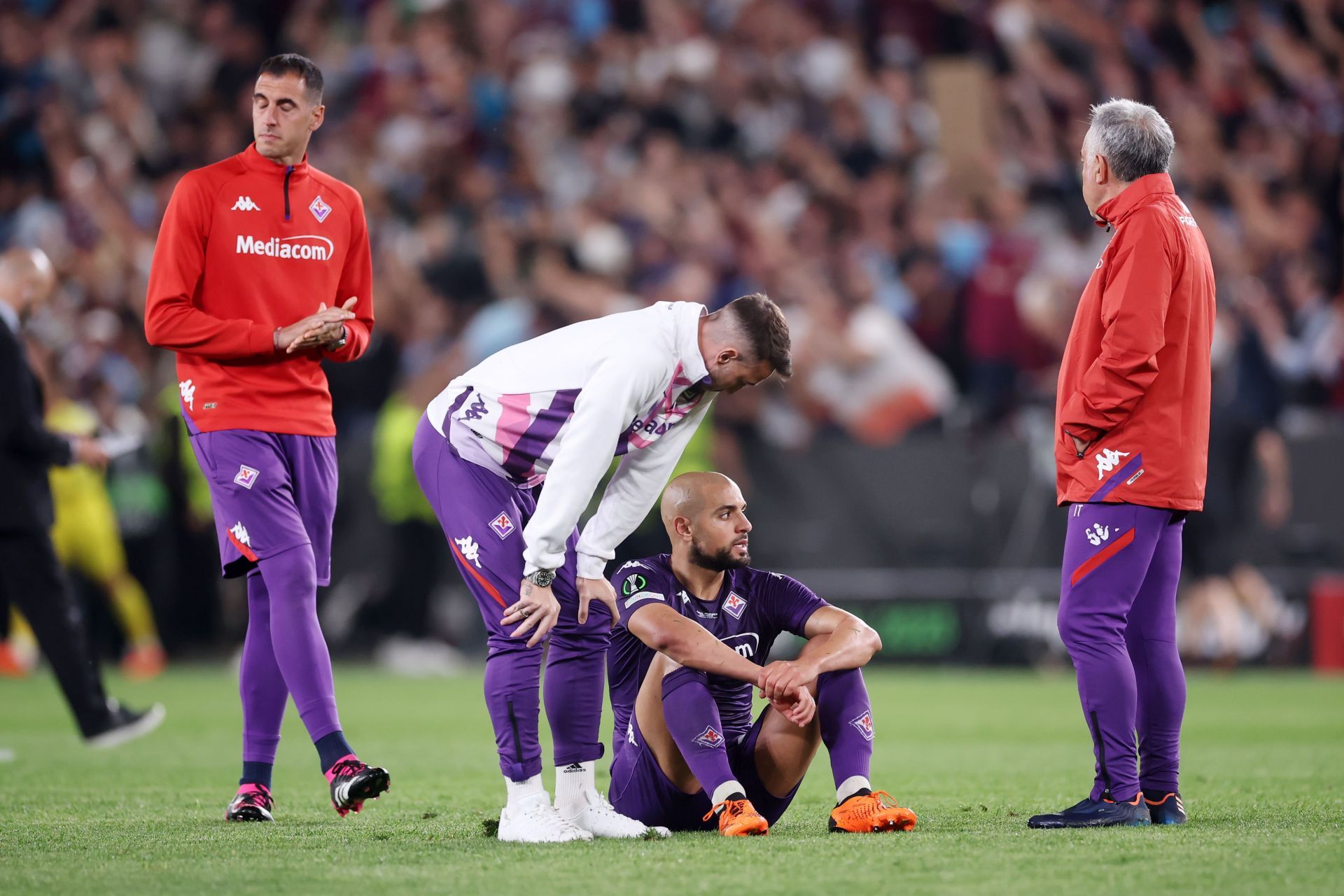 Amrabat hadn&#039;t appeared for Fiorentina this season.