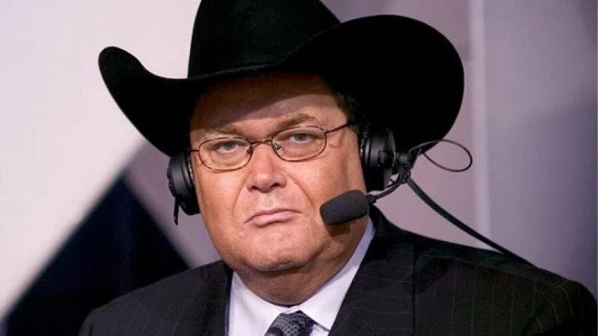 Legendary wrestling announcer Jim Ross