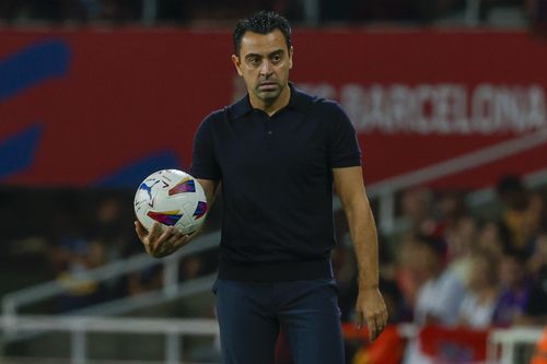 Barcelona manager Xavier Hernandez