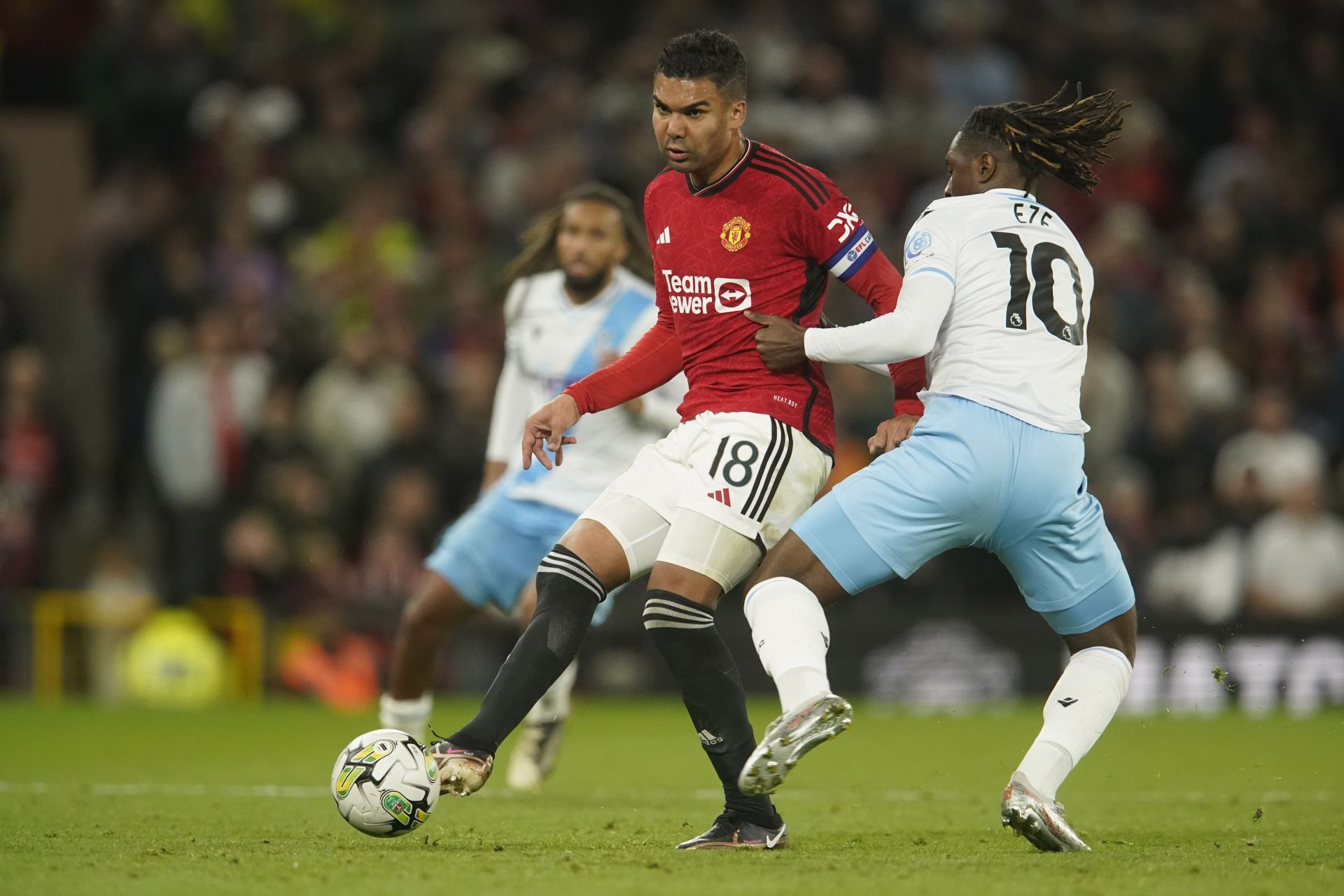 Manchester United and Crystal Palace will meet again in the Premier League on Saturday.