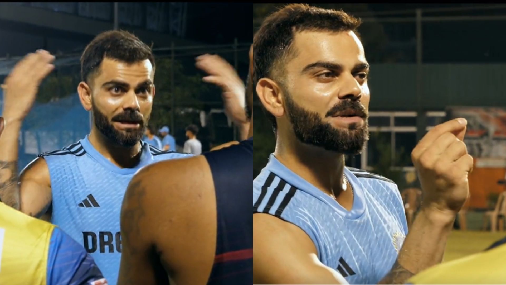 Snippets from Virat Kohli advising youngsters (P.C.:BCCI)