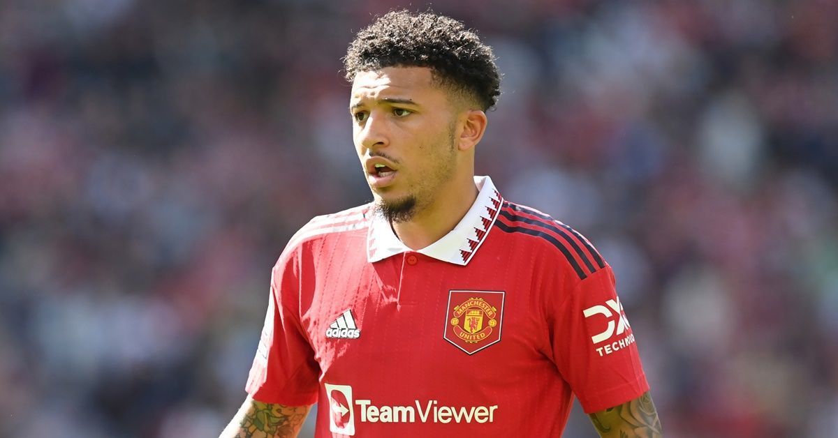 Jadon Sancho joined Manchester United from Borussia Dortmund for  &pound;73 million in 2021.