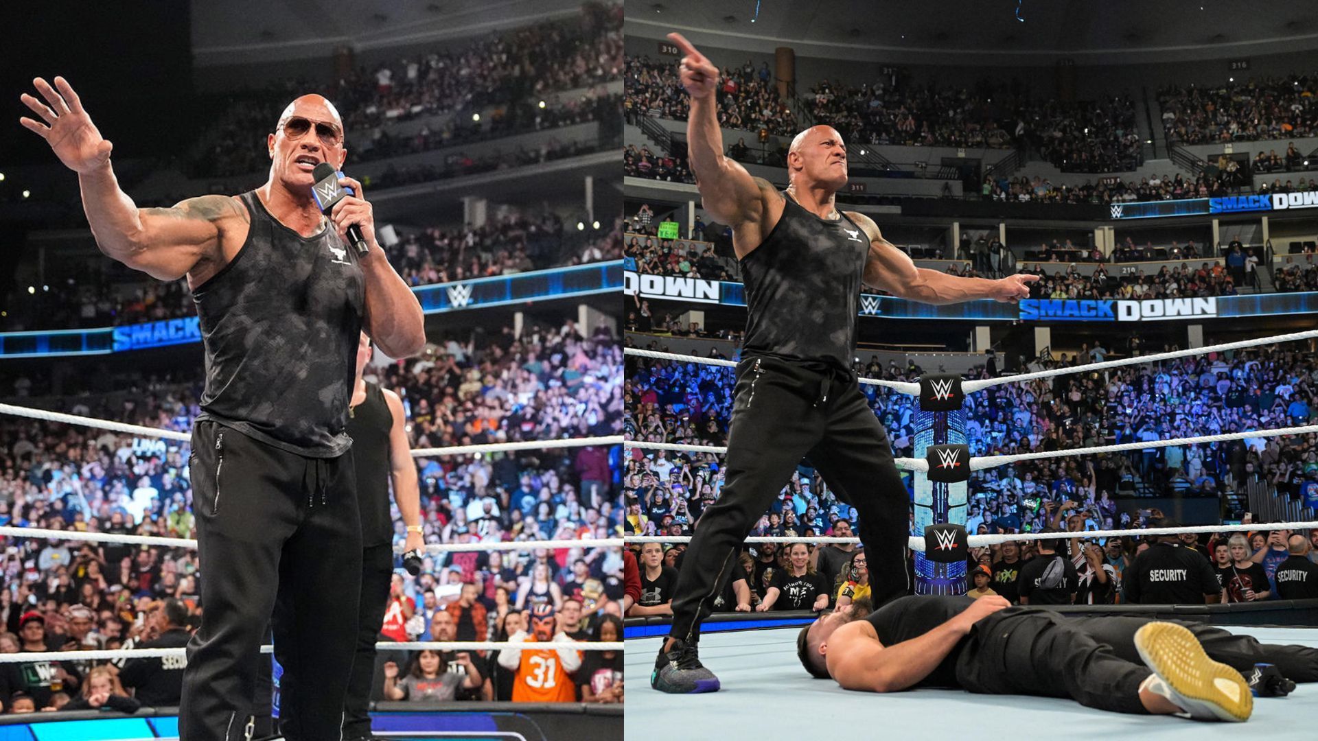 the rock return reasons wwe smackdown