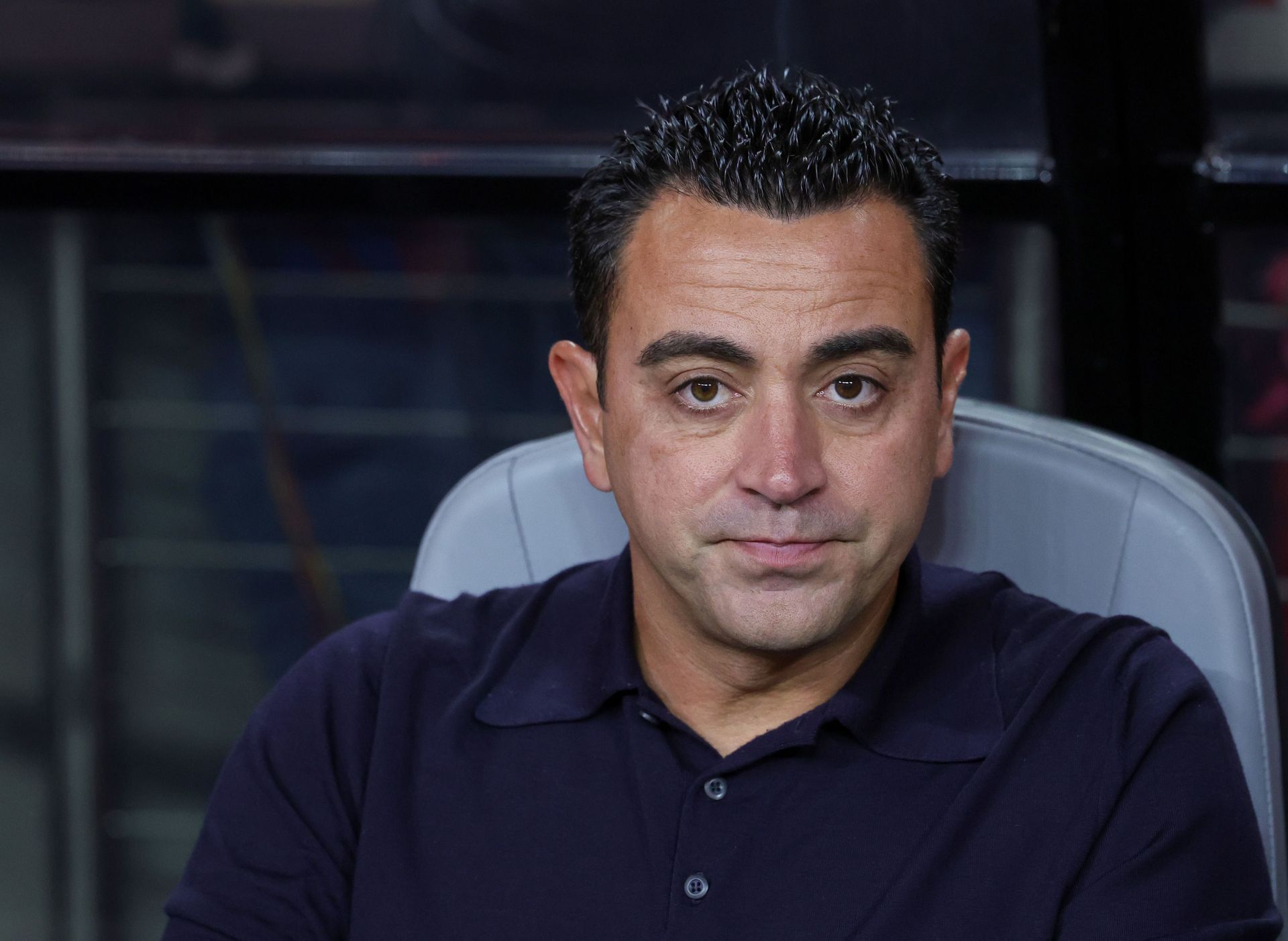 Barca manager Xavi Hernandez