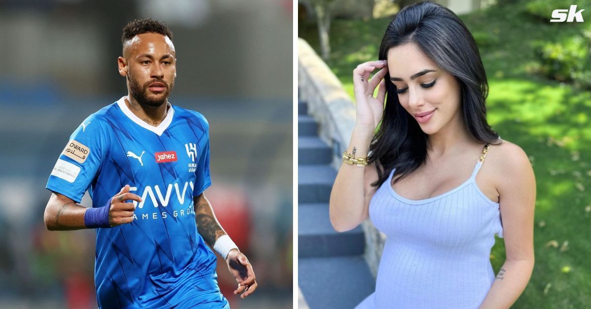 Al Hilal forward Neymar and his girlfriend Bruna Biancardi