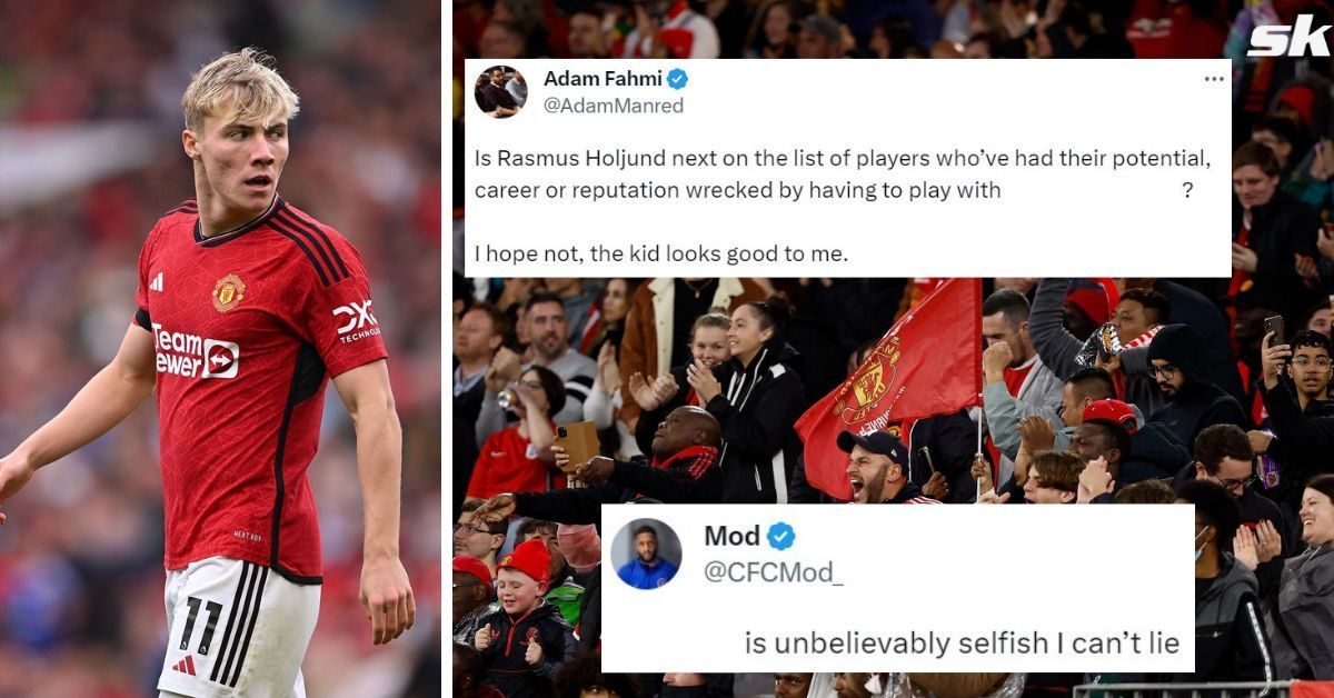 Manchester United fans slammed Marcus Rashford on X 