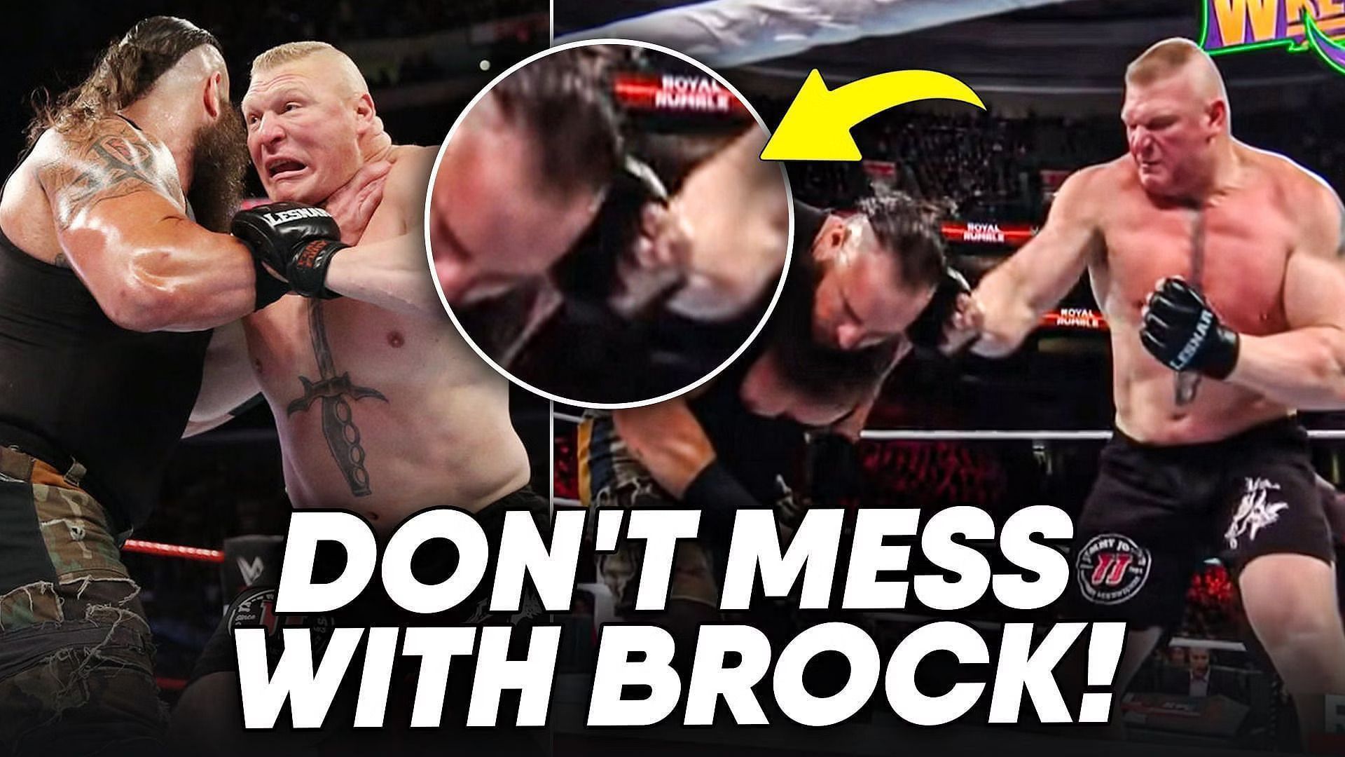 Brock Lesnar is a 10-time WWE world champion