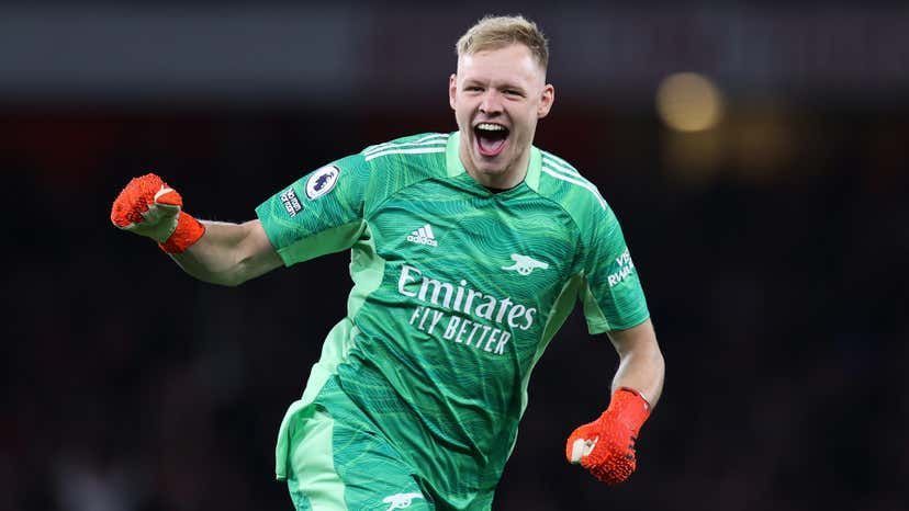 Arsenal goalkeeper Aaron Ramsdale