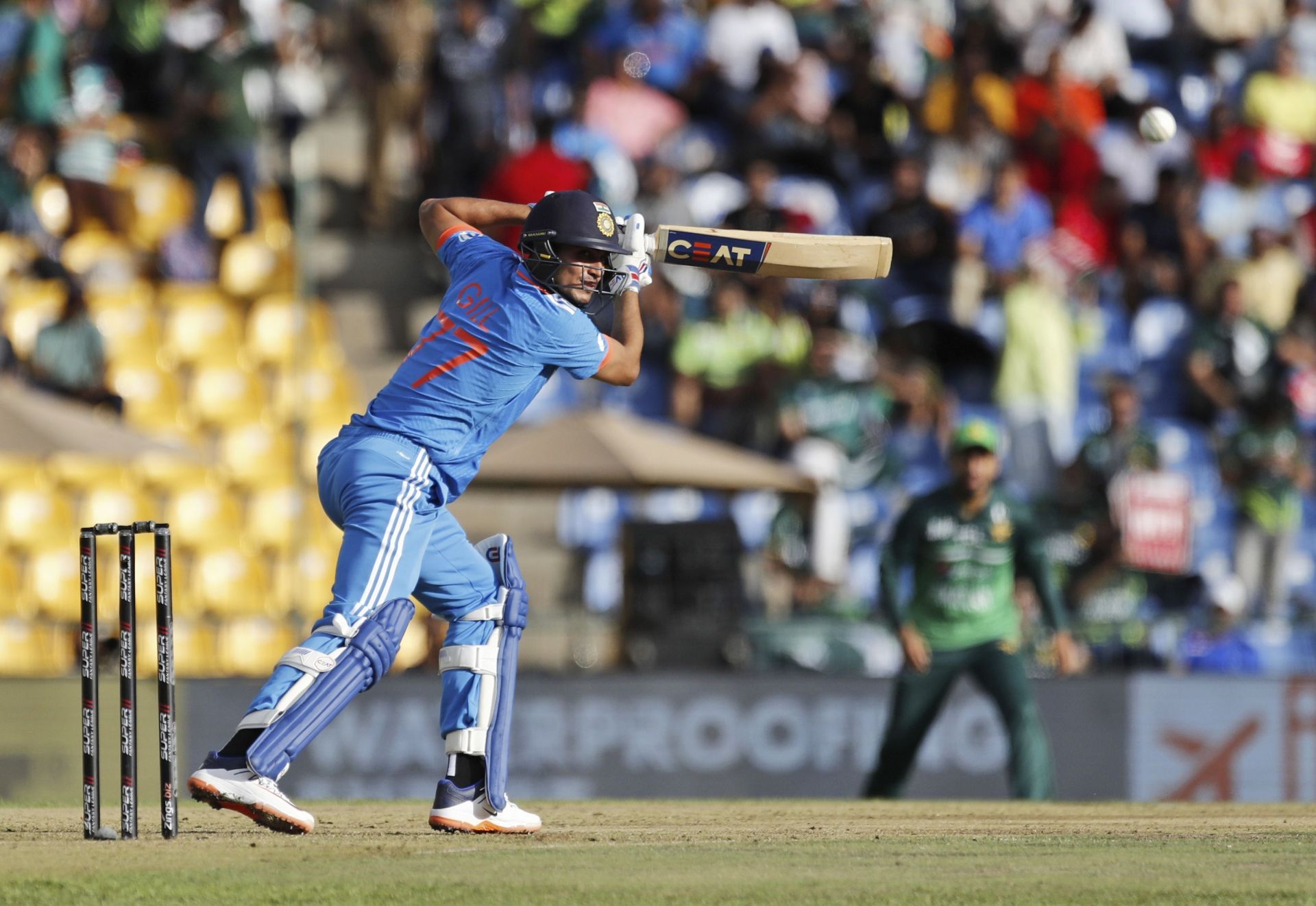The Indian top-order batters were tentative against Pakistan. [P/C: AP]