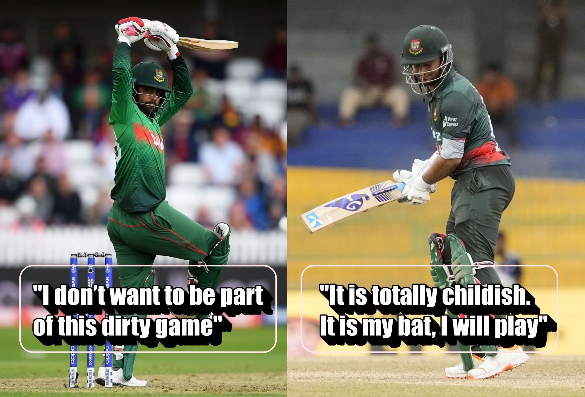 Tamim Iqbal, Shakib Al Hasan 