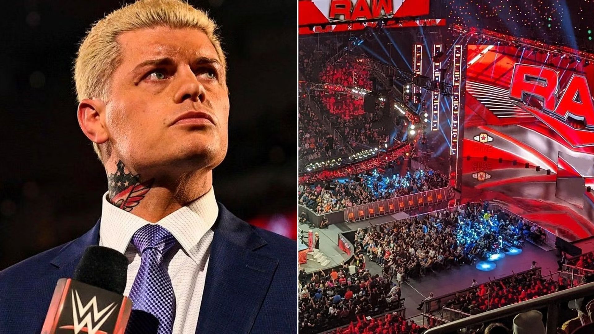 Cody Rhodes got into a brawl on RAW