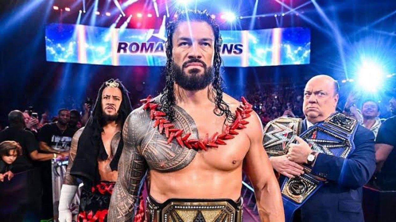 WWE सुपरस्टार्स सोलो सिकोआ, रोमन रेंस और पॉल हेमन 