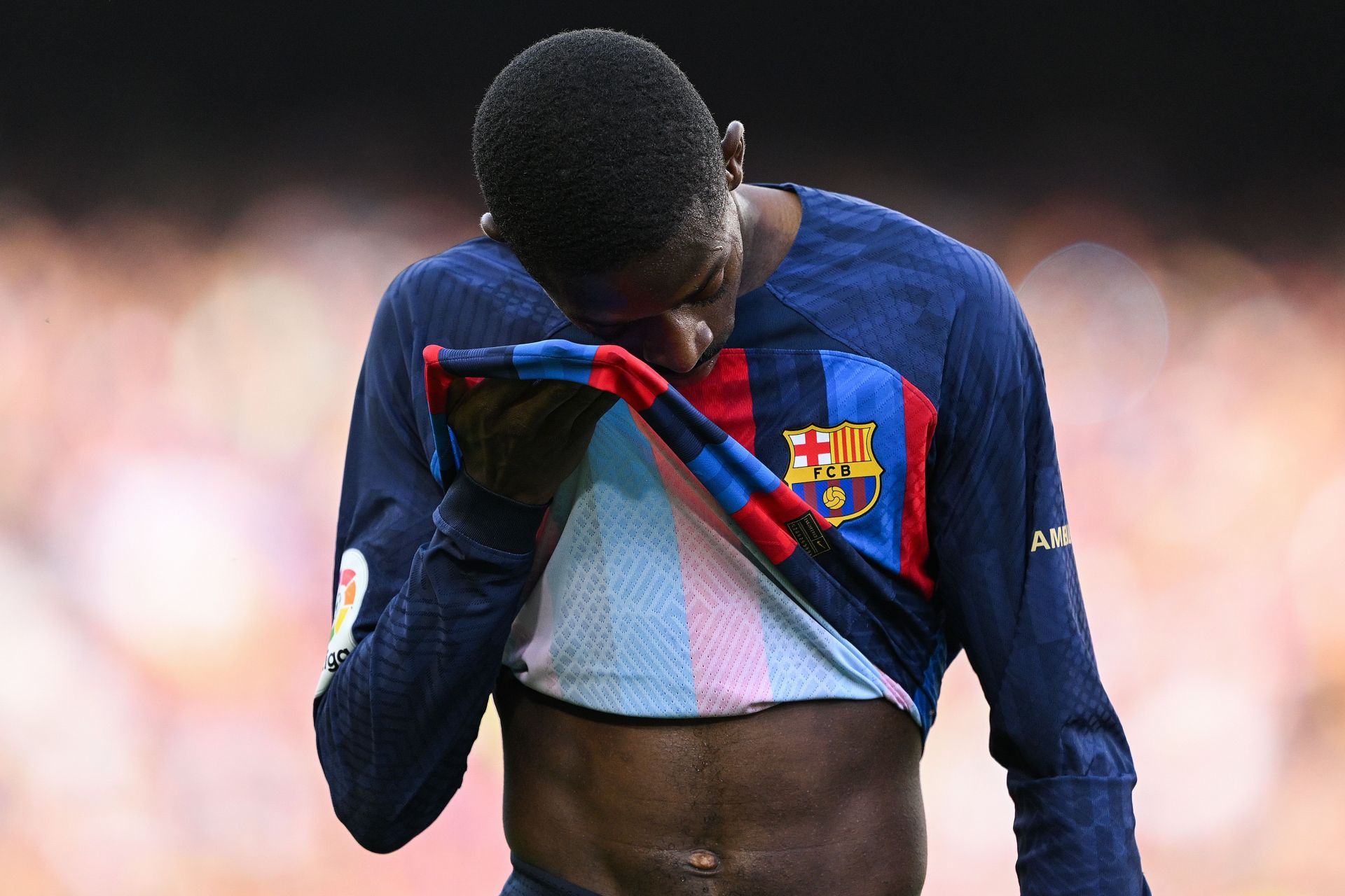 Ousmane Dembele&#039;s departure was met with criticism from Barcelona.