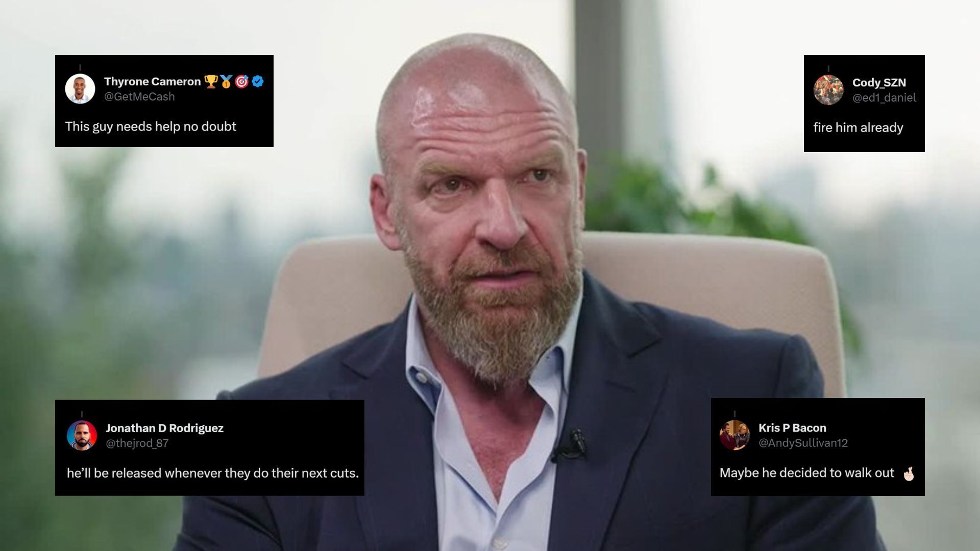 Triple H is the Chief Content Officer of WWE!