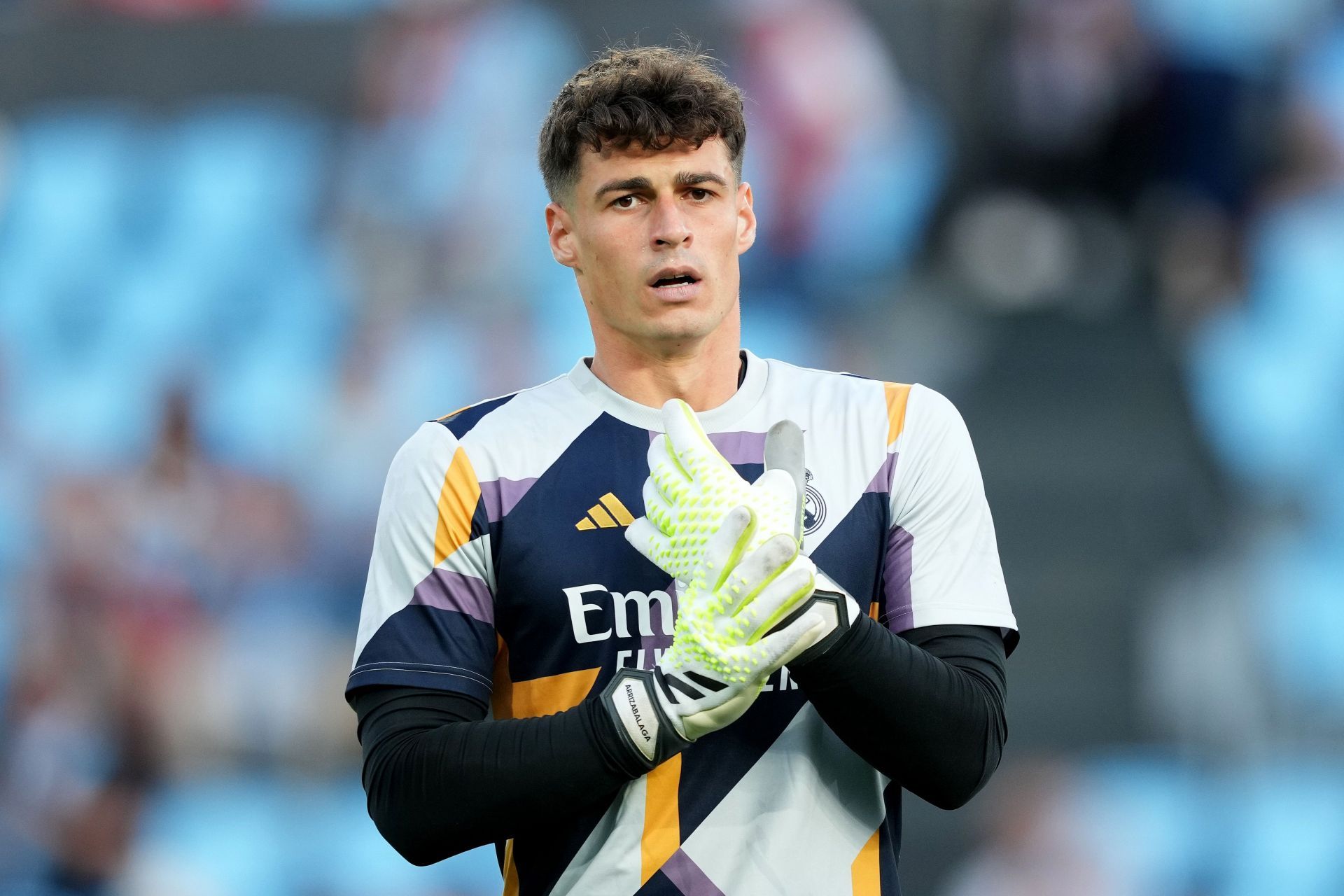 Kepa Arrizabalaga has moved to the Santiago Bernabeu on loan