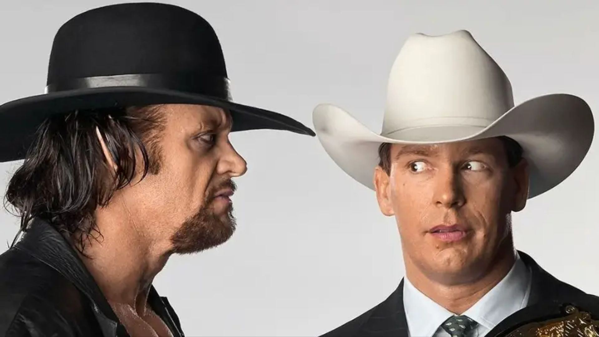WWE Hall of Famers The Undertaker and JBL!