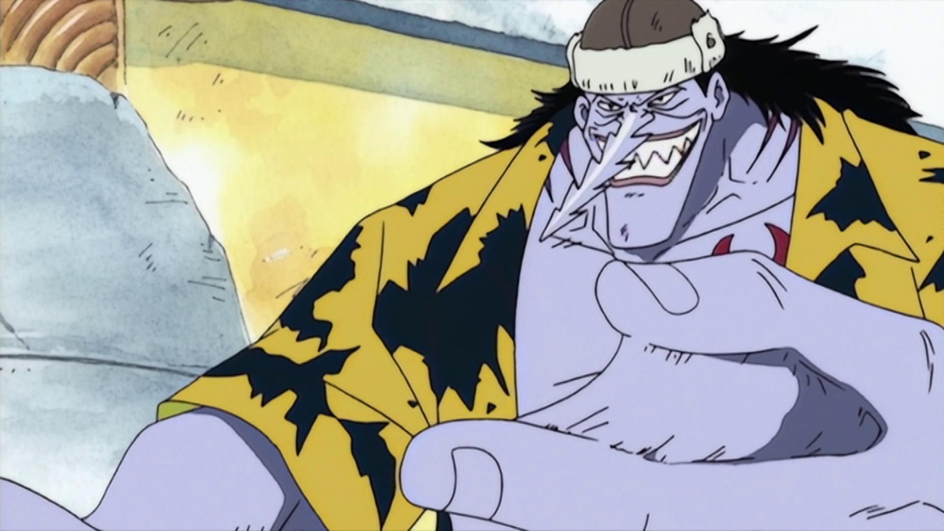 Arlong as seen in the original anime (Image via Toei Animation, One Piece)