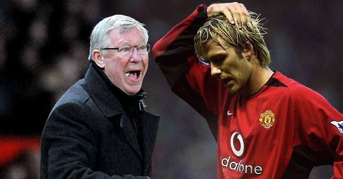 David Beckham recalls the time Sir Alex Ferguson made him cry at Manchester United