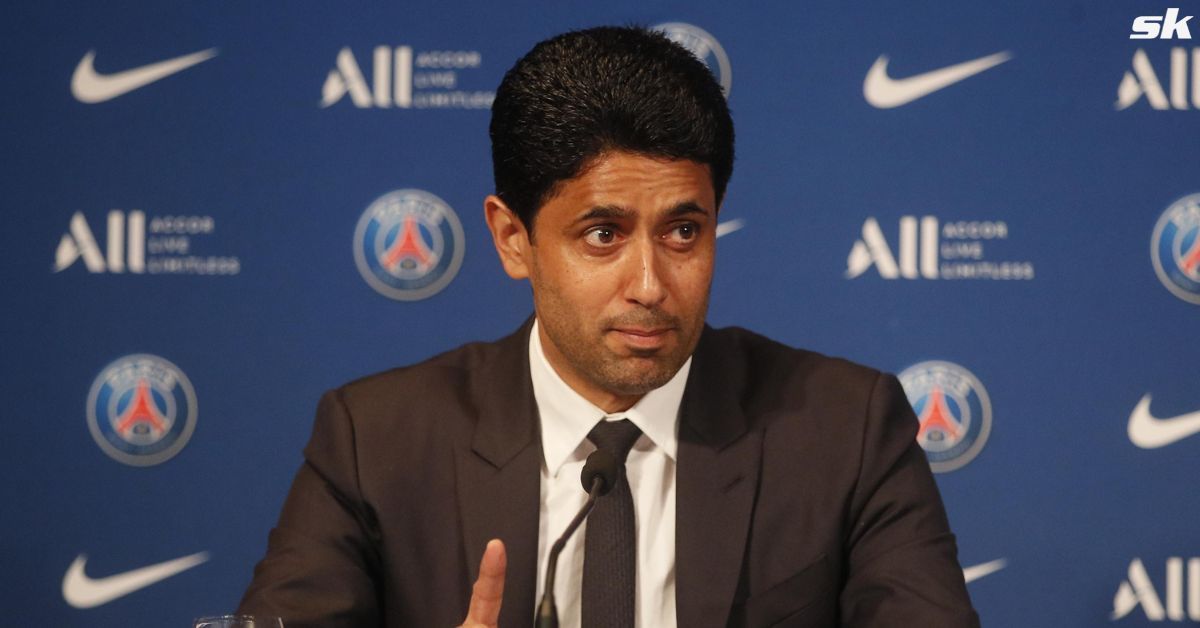 PSG president Nasser Al-Khelaifi. 