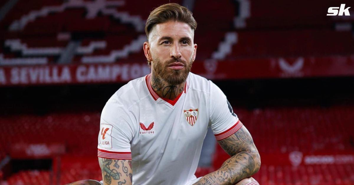Sergio Ramos waited for a move back to Sevilla.