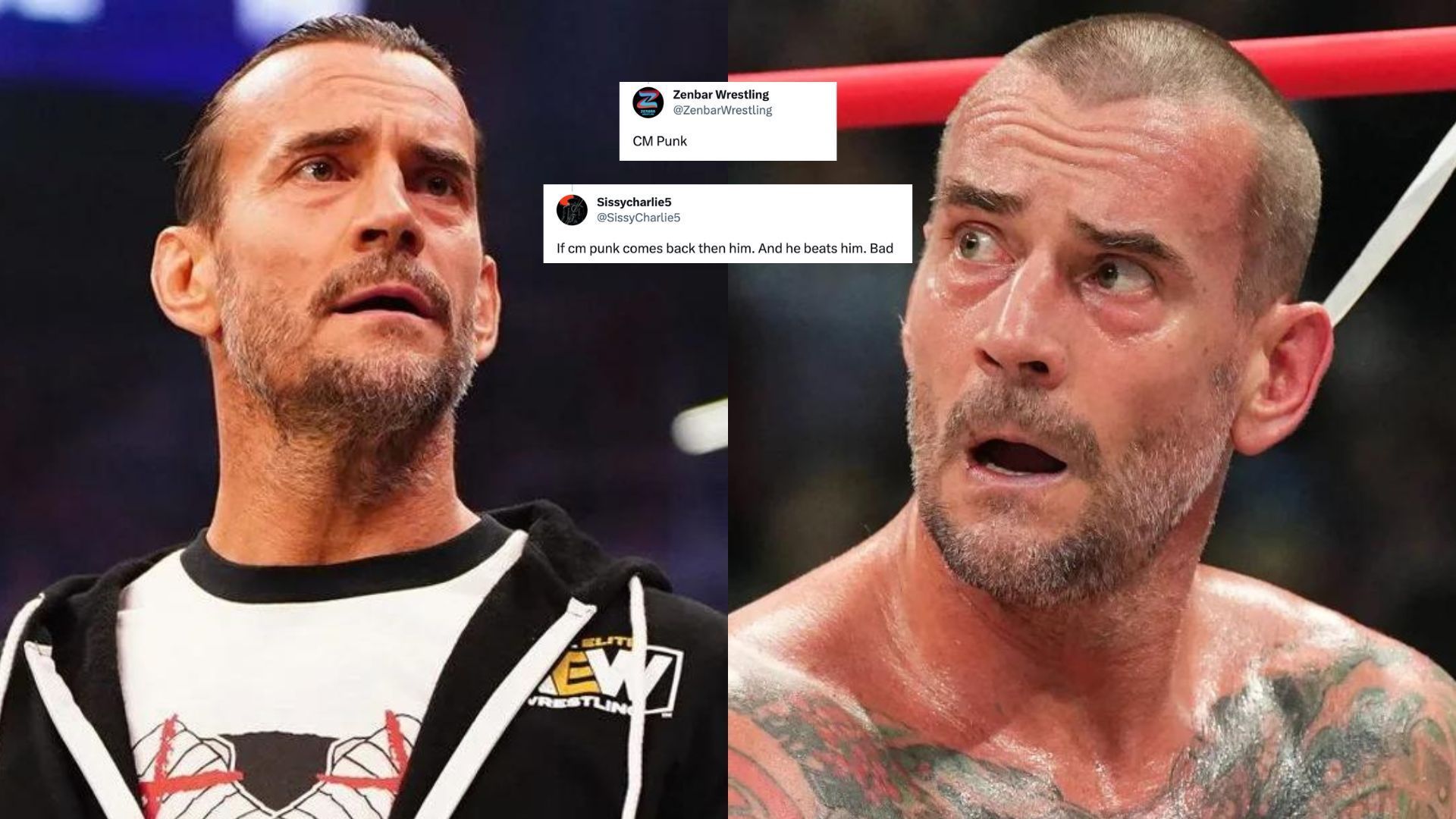 CM Punk was fired by AEW yesterday.