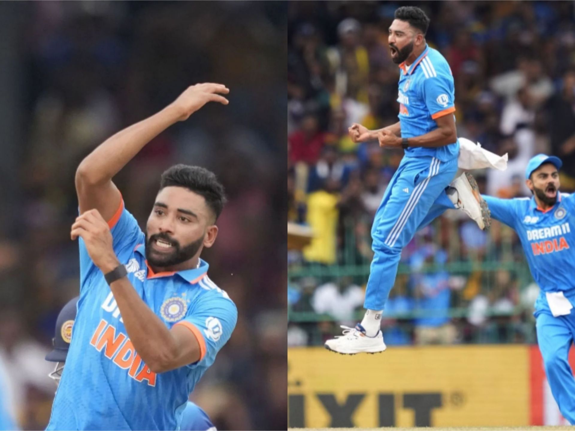 Mohammed Siraj took 6/21 vs Sri Lanka on Sunday [Getty Images]