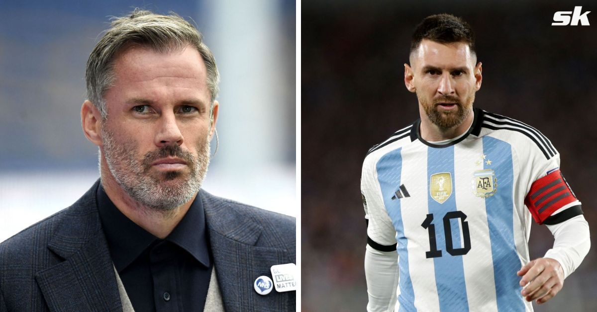 Jamie Carragher reveals DM he received from Lionel Messi when he criticized the Argentine in 2021
