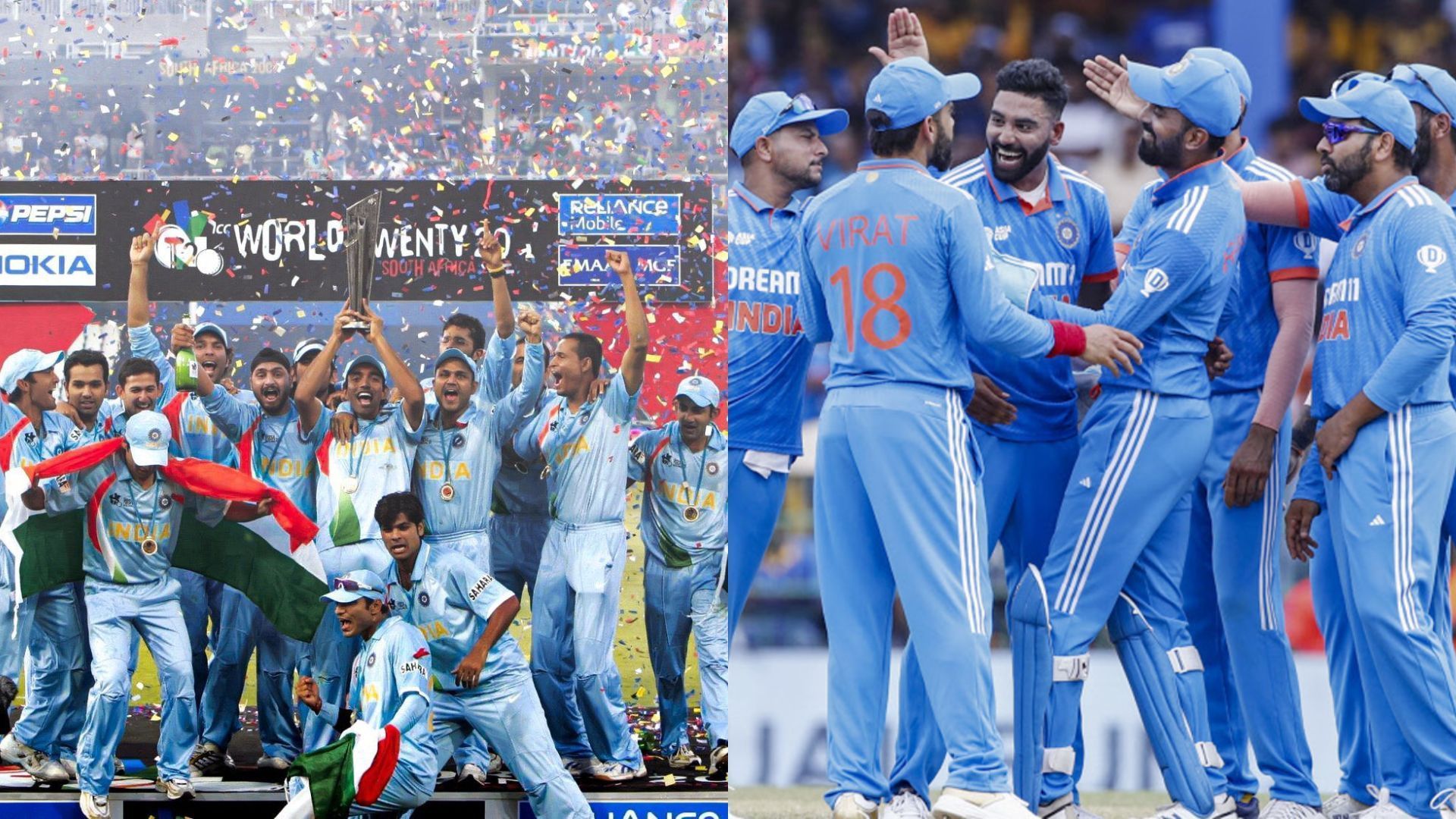Current Indian team certainly has some lessons to learn from the 2007 T20 World Cup winning side (P.C.:X)