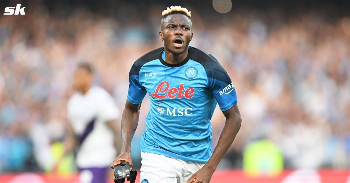 Napoli striker - Victor Osimhen     