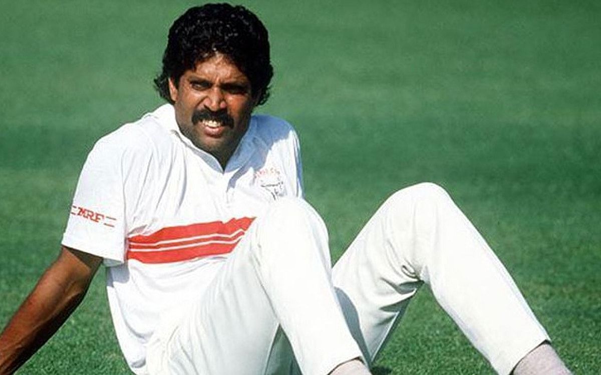 Kapil Dev leading the pack