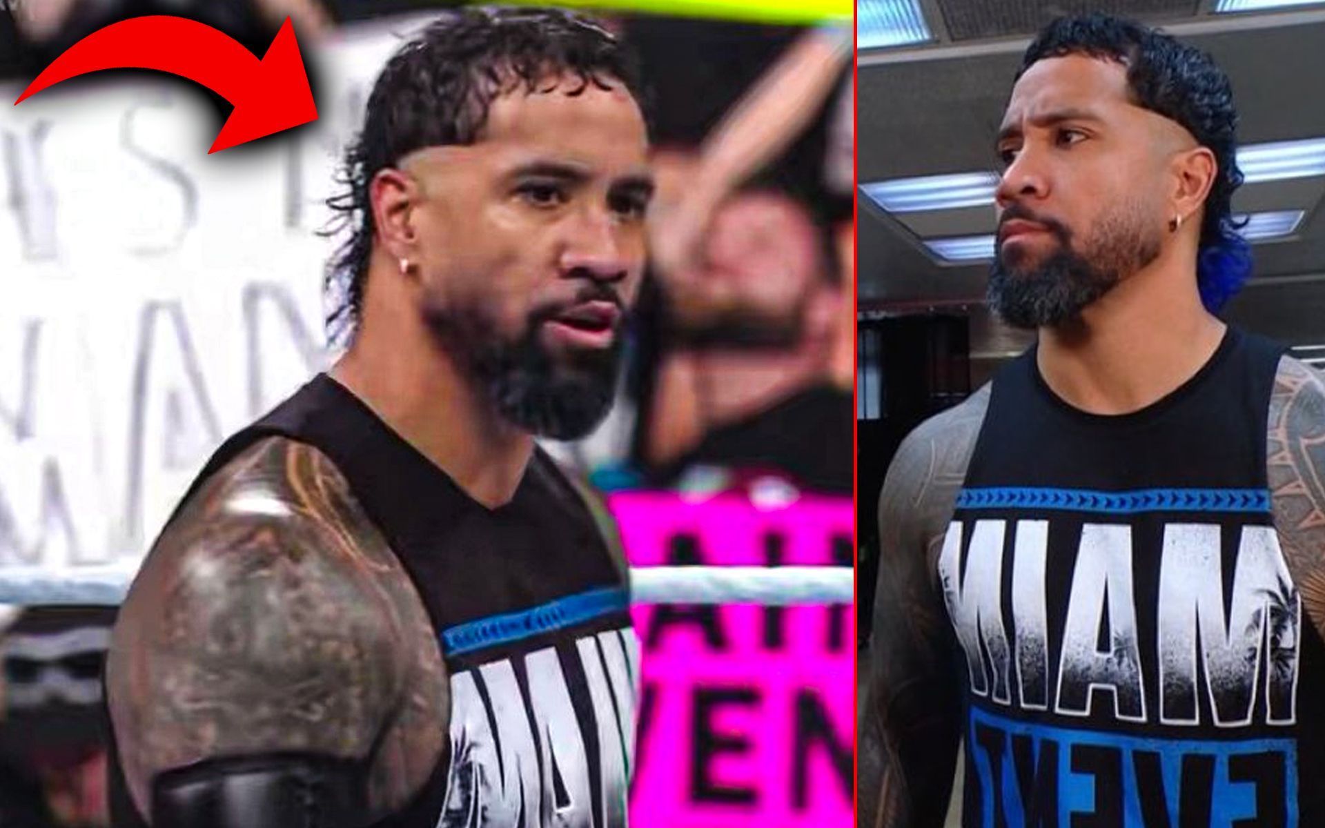 Jey Uso suffered loss in a tag team match on recent RAW