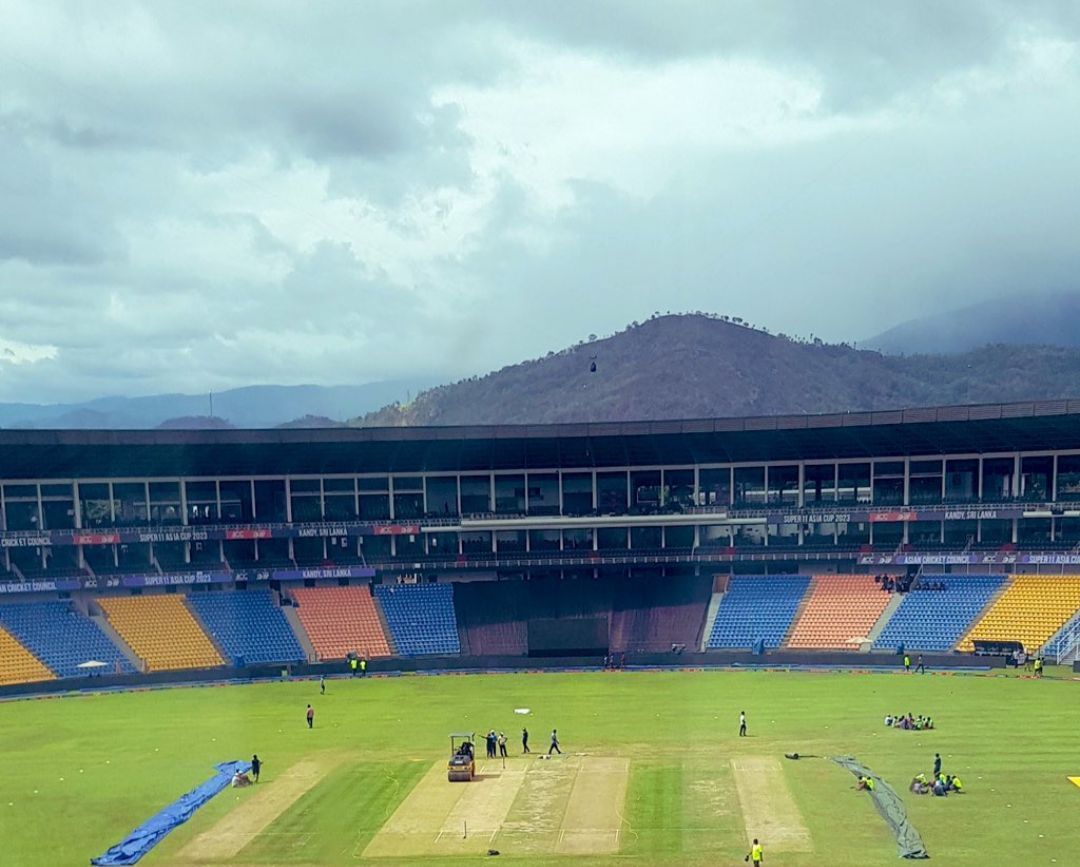 Pallekele International Cricket Stadium in Kandy [Twitter]