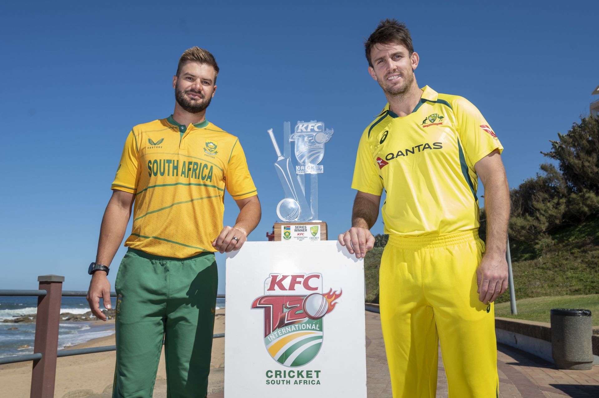 South Africa v Australia -  T20 International: Captains Photoshoot